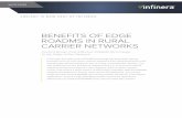 BENEFITS OF EDGE ROADMS IN RURAL CARRIER NETWORKS · With the ROADM solutions developed by Coriant, these issues are addressed. The Coriant single-slot high density ROADM has industry-leading