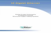 10 Gigabit Ethernet - Tech Dataoptions for deploying 10 Gigabit Ethernet (10-GbE) solutions in their network. The standard describes the line-encoding scheme and digital signal processing