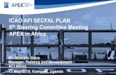 ICAO AFI SECFAL PLAN 8th Steering Committee …...Mr. Mostafa Jbara Manager, Training and Development ACI Africa 17 May 2019, Kampala, Uganda ICAO AFI SECFAL PLAN 8th Steering Committee