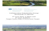 Collaborative Stakeholder Group Workshop 12 Agenda 4th ... · Collaborative Stakeholder Group Workshop 12 Agenda 4th June 2015, 9.30am and 5th June, 8:30am, ... Horticulture Chris