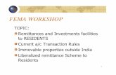 FEMA WORKSHOP - Institute of Cost Accountants of IndiaA person resident in India may hold, own, transfer or invest in foreign currency, foreign security, or any 11 immovable property