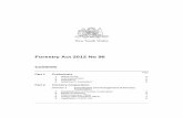 Forestry Act 2012 - NSW Legislation · Forestry Act 2012 No 96 Section 3 Preliminary Part 1 forest agreement means a forest agreement refe rred to in Part 5A that is in force. Note.