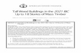 Tall Wood Buildings in the 2021 IBC - American Wood CouncilTall Wood Buildings in the 2021 IBC Up to 18 Stories of Mass Timber EARN 0.1 ICC Continuing Education Unit (CEU) and/or 1
