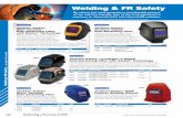 Welding FR Safety - az777500.vo.msecnd.net · Welding FR Safety | HELMETS & FILTERS 3M™ Welding Helmet 10 with Auto-Darkening Filter 10V Works well for Stick and MIG welding processes.