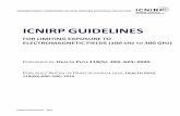 ICNIRP GUIDELINES · International Commission on Non-Ionizing Radiation Protection (ICNIRP) 1. Abstract—Radiofrequency electromagnetic fields (EMFs) are used to enable a number