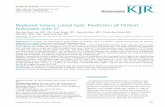 Ruptured Corpus Luteal Cyst: Prediction of Clinical ... · Ruptured Corpus Luteal Cyst: Prediction of Clinical Outcomes with CT Myoung Seok Lee, MD1, Min Hoan Moon, MD1, Hyunsik Woo,