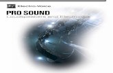 PRO SOUND · 2014-05-30 · Sound System Processors 66 A At Electro-Voice, we Live for Sound. For more than 85 years, we have designed and engineered leading-edge sound reinforcement