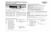 Indicadores Digitales de Panel Indicador y Controlador ... DS ESP 121207.pdf · Precisión de medida, variaciones de temperatura e indicaciones de máx y mín Todas las precisiones