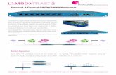 October 2018 Compact 8-Channel CWDM/DWDM Multiplexer€¦ · By stacking the Lambdatrail DWDM multiplexers using the specially designed expansion ports the number of ports can be