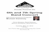 6th and 7th Spring Band Concert...2013/05/14  · Down by the salley gardens my love and I did meet; She passed the salley gardens with little snow-white feet. She bid me take love
