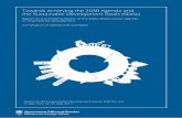 Towards Achieving the 2030 Agenda and the Sustainable ... Achieving the 2030 Agenda and the Sustainable Development Goals (SDGs) ... Compilation of operational examples Towards Achieving