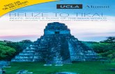 BELIZE TO TIKAL€¦ · a scatter of palm trees. Spot rainbow-colored fish, sea turtles, rays, and over 90 varieties of coral as you snorkel the Belize Barrier Reef, one of the largest