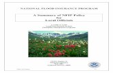 A Summary of NFIP Policy for Local Officials · A Summary of NFIP Policy for Local Officials vii ... National Flood Insurance Act of 1968. This Act made insurance available to residents