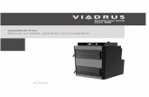 VIADRUS P7C Manual for boiler operation and installation · company VIADRUS a.s. For the correct way of handling your new boiler, please read the instructions for its use (especially