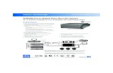 Pelco Endura DVR5300 Digital Video Recorder System specplayed back with the Endura video player. Selected video can be exported based on time, alarm, or other criteria. This video