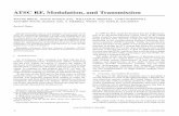 ATSC RF, Modulation, and Transmission - Servidor TIJBC · 2009-12-02 · ATSC RF, Modulation, and Transmission WAYNE BRETL, SENIOR MEMBER, IEEE, WILLIAM R. MEINTEL, GARY SGRIGNOLI,