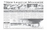 MNA Senior General Than Shwe and party tour Banares and ... · 2 THE NEW LIGHT OF MYANMAR Monday, 1 November, 2004 Monday, 1 November, 2004 PERSPECTIVES Stronger friendly ties, new