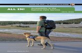 ALL IN! ACCESSIBILITY IN THE NATIONAL PARK SERVICE 2015 … · 2017-10-10 · • Ben O’Dell, Park Facility Management Division • Cathleen Seery, Booz Allen Hamilton • Cynthia
