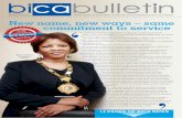 News from Botswana Institute of Chartered Accountants New ... · bulletn. News from Botswana Institute of Chartered Accountants. To all Members of BICA, stakeholders, colleagues,