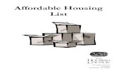 Affordable Housing List - Rochester Housing...Affordable Housing List PROJECT NAME & ADDRESS UNIT TYPES RENT STRUCTURE Disabled/ Senior / Family New DHCR 1-866-275-3427 HUD 1-716-551-5755