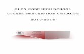 Glen Rose High School Course Description Catalog 2017-2018images.pcmac.org/SiSFiles/Schools/TX/GlenRoseISD/...Art, Band, Cheer, Choir, Color Guard, Dance, Theater Speech Speech Students’