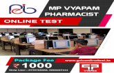 m.P VyPam Pharmacist - GDC online Test · 8. PHARMACEUTICAL CHEMISTRY II Chemistry of pharmaceutical organic compounds covering their nomenclature, chemical structure, usesand the