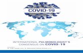 INTERNATIONAL PULMONOLOGIST’S CONSENSUS ON COVID-19 · 2020-03-30 · Editors Note The novel Corona virus disease (COVID-19) has been spreading at a rapid rate across the world,