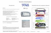Service Schematics NOKIA...“Service Schematics” was created with focus on customer care. The purpose of this document is to provide further technical repair information for NOKIA