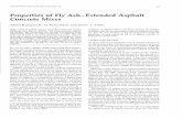 Properties of Fly Ash-Extended Asphalt Concrete Mixesonlinepubs.trb.org/Onlinepubs/trr/1991/1323/1323-013.pdf · TRANSPORTATION RESEARCH RECORD 1323 123 Properties of Fly Ash-Extended