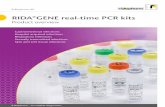 RIDA GENE real-time PCR kitsgenomica.com/wp-content/uploads/2019/12/kitsyreferencias.pdfR-Biopharm AG Gastrointestinal infections Product Description Tests Matrix Art. No. Viruses