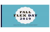 Fall Flex 2019 - CCSF · PROGRAM REVIEW & ANNUAL PLAN We complete a comprehensive program review every three years. The Health Education 2018-2019 Program Reviewis available through