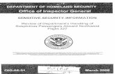 DEPARTMENT OF HOMELAND SECURITY...U.S. Department of Homeland Security Washington, DC 20528 Homeland Security March 30, 2006 Preface The Department of Homeland Security (DHS) Office