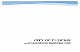 CITY OF PHOENIX Project Managemen… · CITY OF PHOENIX Community Development Block Grant Public Service Project Management Guide . Table of Contents 1.1 SECTION 1 PRE-CONTRACT PROCEDURES