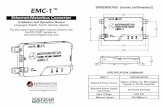 Installation and Operation Manual Languages: English, French, … · 2020-03-10 · EMC-1 Ethernet-Meterbus Converter Installation and Operation Manual Languages: English, French,