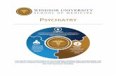 PSYCHIATRY - Windsor University School of Medicine · The mission of the core clerkship in psychiatry is to provide students a clinical experience that will prepare them to understand,
