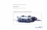 CHTD - KSB SE...Barrel Casing Pump CHTD Main applications Feed water transport in power stations New and retrofitted installations Boiler feed applications Fluids handled Boiler feed
