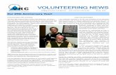VOLUNTEERING NEWS - VRCvolunteer-referral.com/wp-content/uploads/2013/10/... · VOLUNTEERING NEWS A Fond Farewell to VRC and Friends Ten years ago I moved to NYC to have a new adventure…and