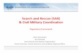 Search and Rescue (SAR) Civil Military Coordination · 6 ICAO Provisions on Civil/Military Coordination and Cooperation Convention on International Civil Aviation (Doc 7300) •Article
