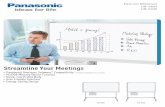 Streamline Your Meetings .pdf · The UB-5835 / UB-5335 Electronic Whiteboard is designed to blend nicely with any office interior, and the slim board, which is approximately 70 mm