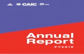 Annual Report - Colorado Avalanche Information Center · 2017-09-01 · ANNUAL REPORT | FY 2016 LETTER FROM THE COLORADO AVALANCHE INFORMATION CENTER. ... Spencer Logan Weather and