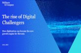 The rise of Digital Challengers · McKinsey served some of the largest companies in Slovenia1 across more than 10 different industries, ... Digital Competence domains included in
