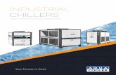 Capacity 25 - 100 kW IDUSTRIAL CHILLERS · Compressor Brand Panasonic/ Emerson/ Danfoss Emerson/Danfoss Electrical Components Schneider ... View real-time data as well as historical