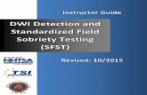[This page is intentionally left blank]...The Administrator's Guide provides an introduction and overview of the DWI Detection and Standardized Field Sobriety Testing (SFST) Training
