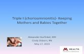 Triple I (chorioamnionitis)- Keeping Mothers and Babies ... · –Maternal leukocytosis (>15,000) –Fetal tachycardia (>160 BPM) –Purulent fluid from the cervical os –Maternal