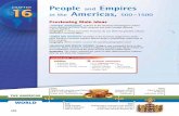 Previewing Main Ideas - Mr. Woods' World History · 2018-11-07 · People and Empires in the Americas, 500–1500 Previewing Main Ideas Cultures in the Americas had frequent contact