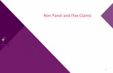 Non Panel and Flex Claims · Claim Submission 9 Once the claim is successfully submitted, a reference number will be generated for your claim. Note: Please attach your claim receipts