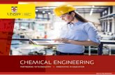CHEMICAL ENGINEERING · (Chemical Process Engineering) • Graduate Diploma of Engineering Science (Food Process Engineering) CUSTOMISED PROFESSIONAL DEVELOPMENT PROGRAMS We are able