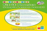 Learn English with Letterland  · 2016-01-13 · Learn English with Letterland Level 3 Student Book Sample Entire lesson for introducing the air sound & shape (with clear teacher’s