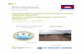 Flood Damage Emergency Reconstruction Project- Additional ...gdb.mef.gov.kh/.../contents/...Report_AF-July-2014.pdf · The lood Damage Emergency Reconstruction Project - Additional