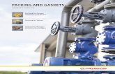 PACKING AND GASKETS - G.K. Chesterton PACKING AND GASKETS PRODUCT CATALOG Packing for Pumps, Agitators,